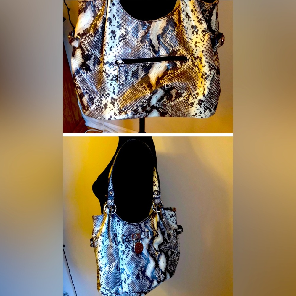 Nicole snakeskin purse Like new no tags